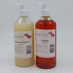 Combi Zalmolie & Schapenvet knoflook